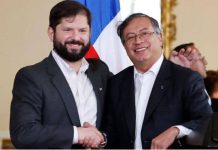 Petro suspendió su último acto en Chile