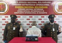 Lo detienen con 75 dediles de cocaína en Maiquetía
