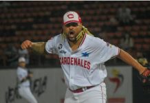 Cardenales dominó en Maracay