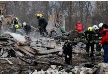 21 los muertos tras ataque ruso contra edificio en Dnipro