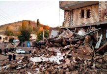 Terremoto de magnitud 5,4 dejó 120 heridos en Irán
