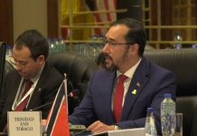 Delcy Rodríguez recibe a ministro de Trinidad y Tobago