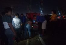 Dos lesionados al chocar contra un poste en Punta Cardón