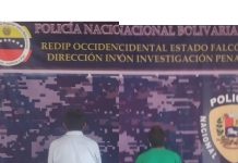 PNB captura a dos sujetos solicitados por Siipol en Punto Fijo