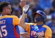 Venezuela derrotó a los Mets antes del Clásico Mundial de Béisbol