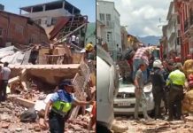 Cuatro fallecidos por sismo en Ecuador