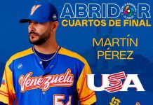 CMB | Martín Pérez será el abridor ante Estados Unidos