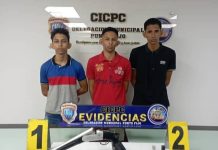 Robaban y cayeron con una escopeta