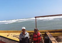 Desperfecto en el motor mantuvo a pescadores de Tocópero a la deriva