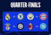 Real Madrid-Chelsea, se medirán en cuartos de la Liga de Campeones