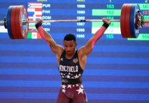 Julio Mayora, oro en Panamericano de pesas