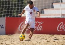 La Vinotinto de fútbol playa sin sumar puntos en la Copa América