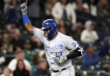 Salvador Pérez despachó su primer jonrón de la temporada