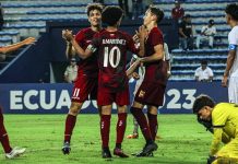 Vinotinto sub 17 logra importante victoria en Sudamericano