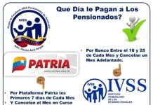 IVSS informa cuándo se dará inicio el pago de pensiones