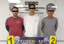 Detienen a «el Osquita», «el Carlos» y «el Maracucho» por hurto en Punto Fijo