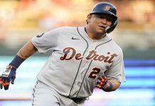 Miguel Cabrera conectó su hit 3.093 de por vida en las Grandes Ligas