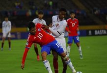 Vinotinto derrotó 0-2 a Chile