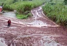 Lluvias en Mérida causan crecidas de ríos