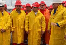 Ministro de Petróleo revisa proyectos en Pdvsa Gas