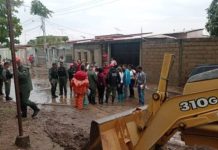 Asciende a 1.125 el número de familias afectadas por lluvias en Cojedes
