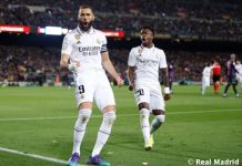 Hat-Trick de Benzema y el Madrid golea al Barcelona