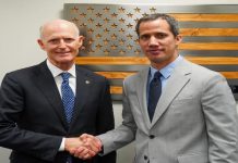 Guaidó y Scott abordaron tema electoral venezolano