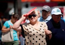 Reportan sensación térmica de hasta 45 grados