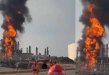 Se registra una explosión en una refinería al sur de México