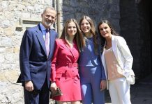 Princesa Leonor se despide de internado de Gales