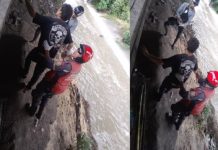 Rescatan con vida a hombre que cayó al Guaire