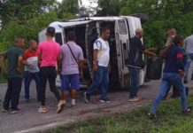 Un muerto y 22 heridos dejó vuelco de transporte en Maturín