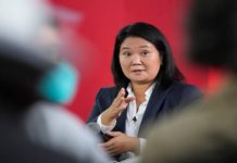 Keiko Fujimori tiene prohibido salir de Perú