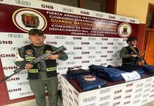 Incautan 18 kilos de cocaína en Táchira