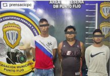 Detienen a trio delictivo en Moruy