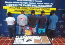 Seis detenidos por posesión ilícita de drogas en Coro