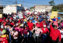 Pueblo de Falcón marchó por Maduro y contra el bloqueo