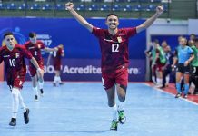 Venezuela continúa invicta en el Sudamericano sub 17 de Futsal