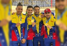 Venezuela alcanza el oro grupal en esgrima