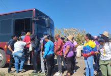 Transfalcón se moviliza por Charaima y Baraived