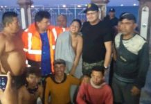 Rescatan tripulantes donde andaban Florentino Primera y familiares