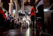 Corianidad resaltó su carácter religioso este 26 de julio