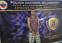 Maltrataba a una mujer en via pública
