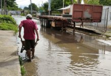 40 familias afectadas por lluvias en el estado Barinas