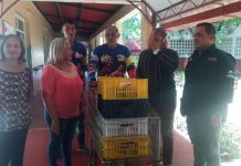 Geriátrico en Coro recibe donativo de Corpesca