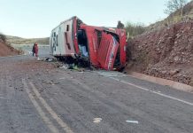 Seis fallecidos y una veintena de heridos en vuelco de un bus en Bolivia