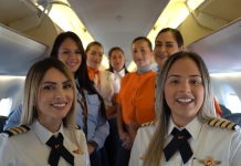 Mujer venezolana se apodera de los cielos