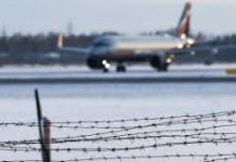 Cierran espacio aéreo en un aeropuerto de Moscú