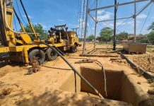 Continúan trabajos de perforación de pozo en Las Cocuizas