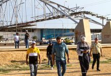 Transformación de pasarela y estadio de Las Margaritas avanzan a toda marcha